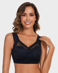 Comfortable Smoothing Mesh Bra