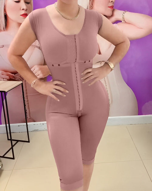 Fajas Colombianas Hourglass Sleeveless Full Body Shaper With Bra