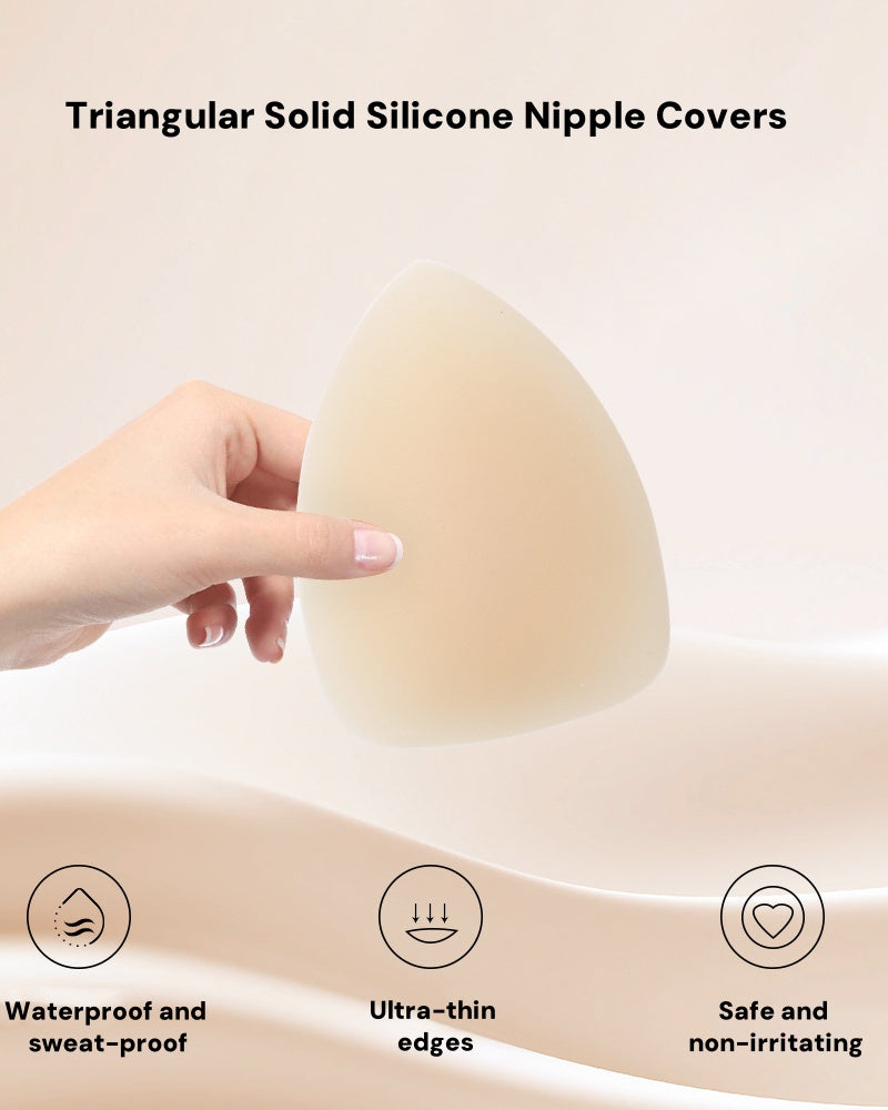 Triangular Invisible Seamless Anti Bump Nipple Cover