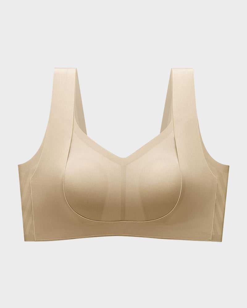 Full Support Wireless Push-Up Minimizer Bra