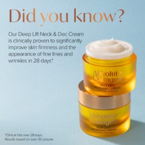 Eqzsupplyinc Deep Lift Neck & Décolletage Cream - 3x50ml for Firming & Anti-Aging